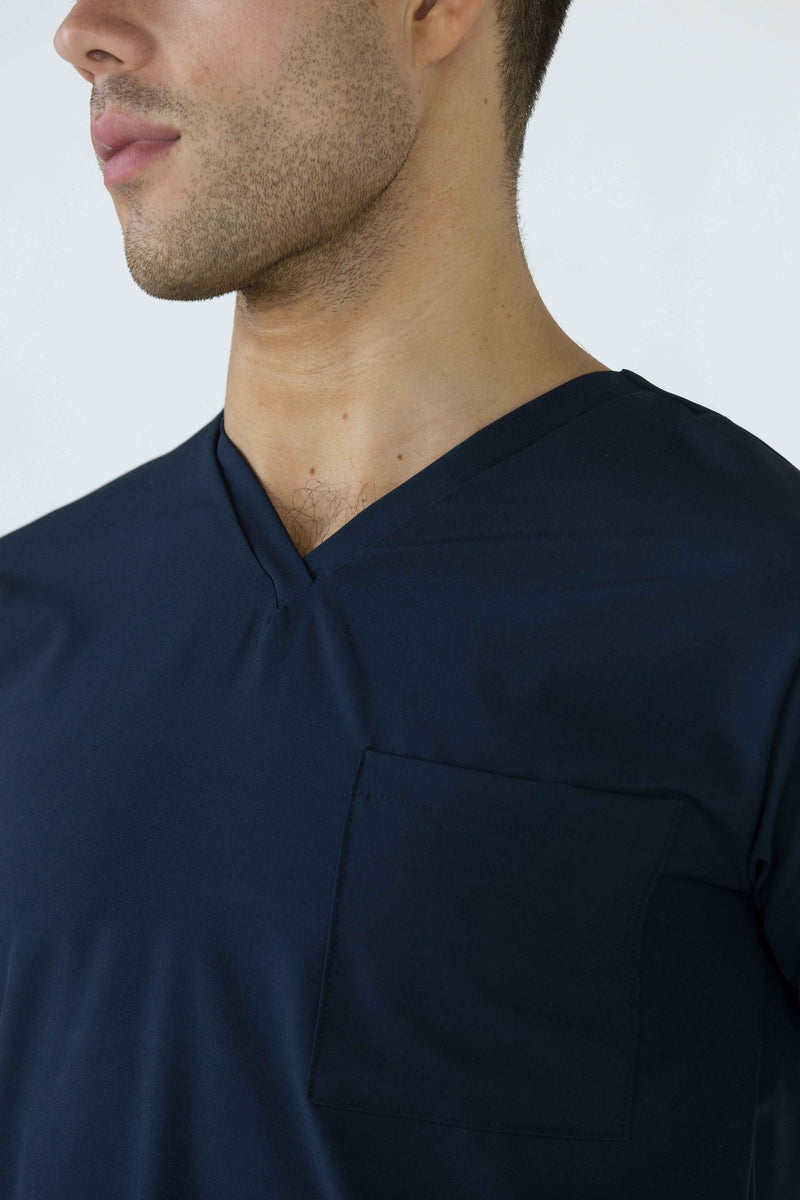 Navy Blue Dublin Antifluid Uniforme Quirúrgico