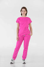 Fucsia Praga Antifluid Uniforme Quirúrgico