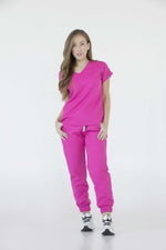 Fucsia Murano Antifluid Uniforme Quirúrgico