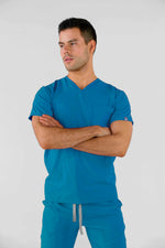 Turquoise Dublin Antifluid Uniforme Quirúrgico