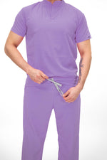 Lilac Granada Antifluid Uniforme Quirúrgico