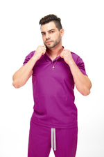 Magenta Granada Uniforme Quirúrgico