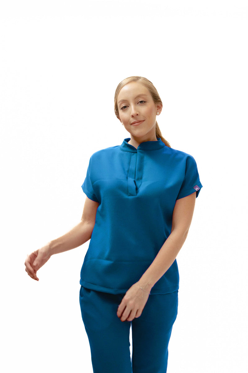 Turquoise Toledo Antifluid Uniforme Quirúrgico