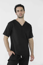 Black Oporto Antifluid Uniforme Quirúrgico