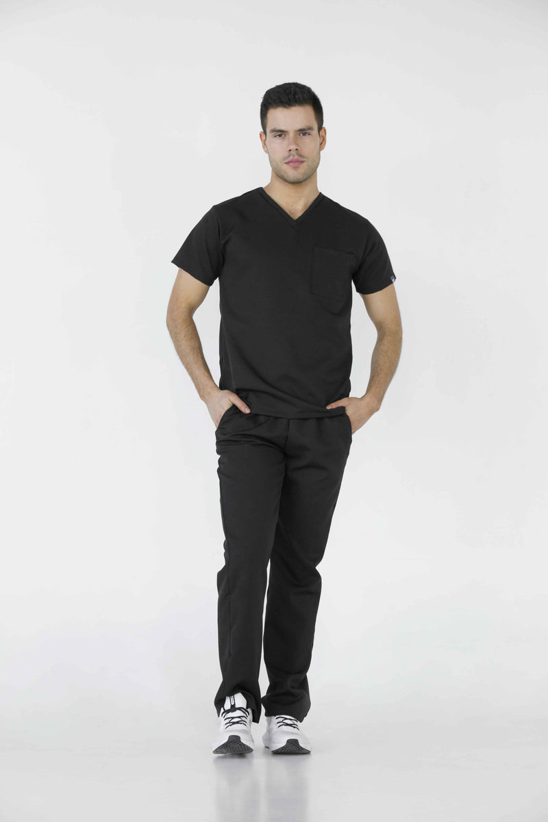 Black Dublin Antifluid Uniforme Quirúrgico