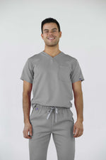 Gray Dublin Antifluid Uniforme Quirúrgico