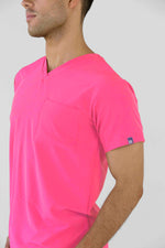 Neon Pink Dublin Antifluid Uniforme Quirúrgico