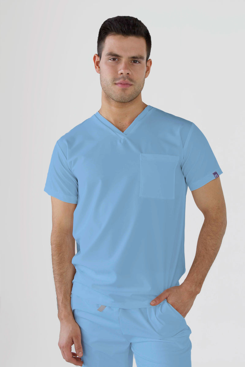 Sky Blue Dublin antifluid Uniforme Quirúrgico