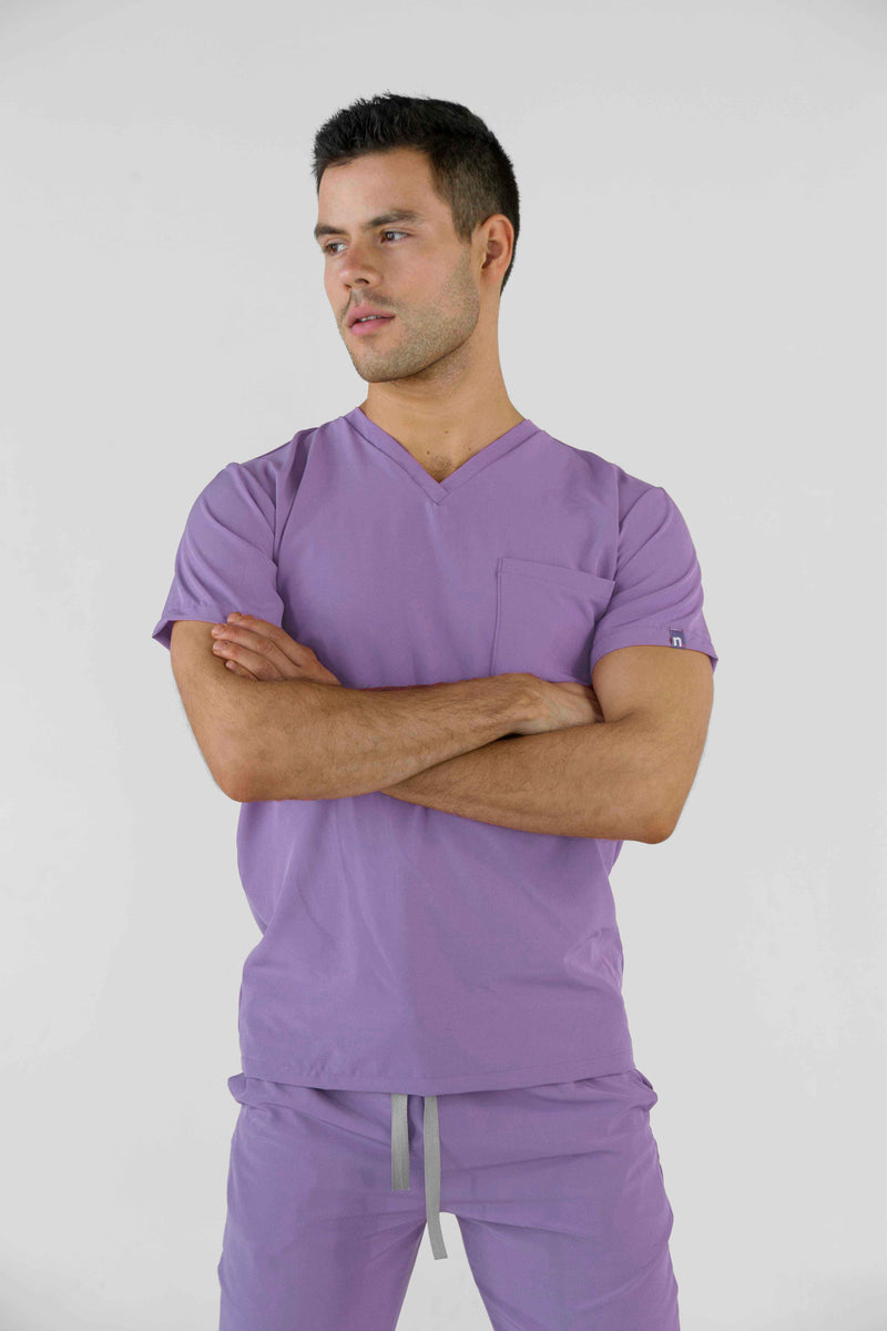 Lilac Dublin Antifluid Uniforme Quirúrgico