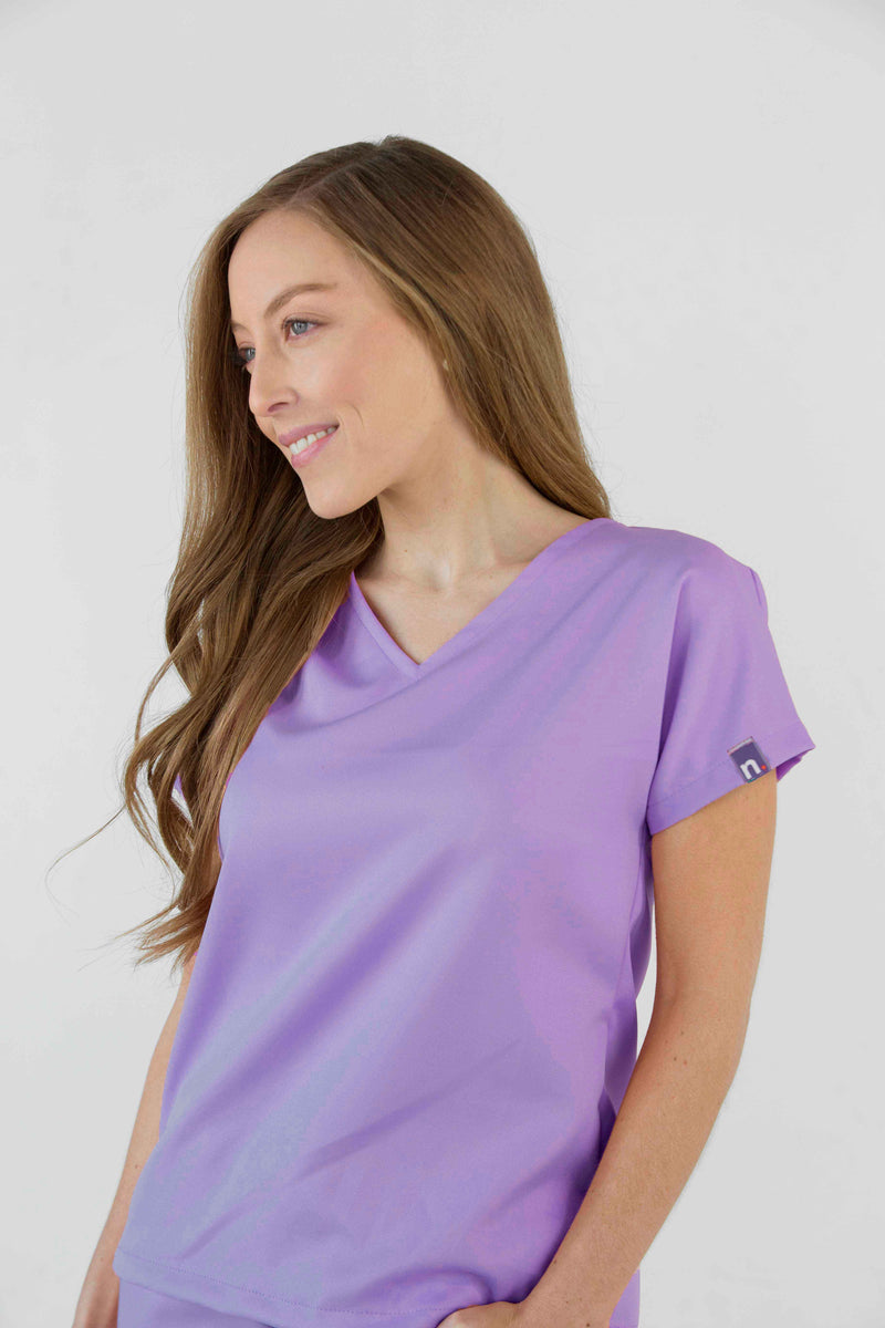 Lilac Murano Antifluid Uniforme Quirúrgico