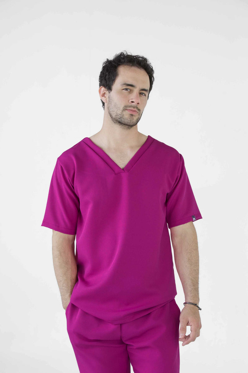 Magenta Oporto Uniforme Quirúrgico