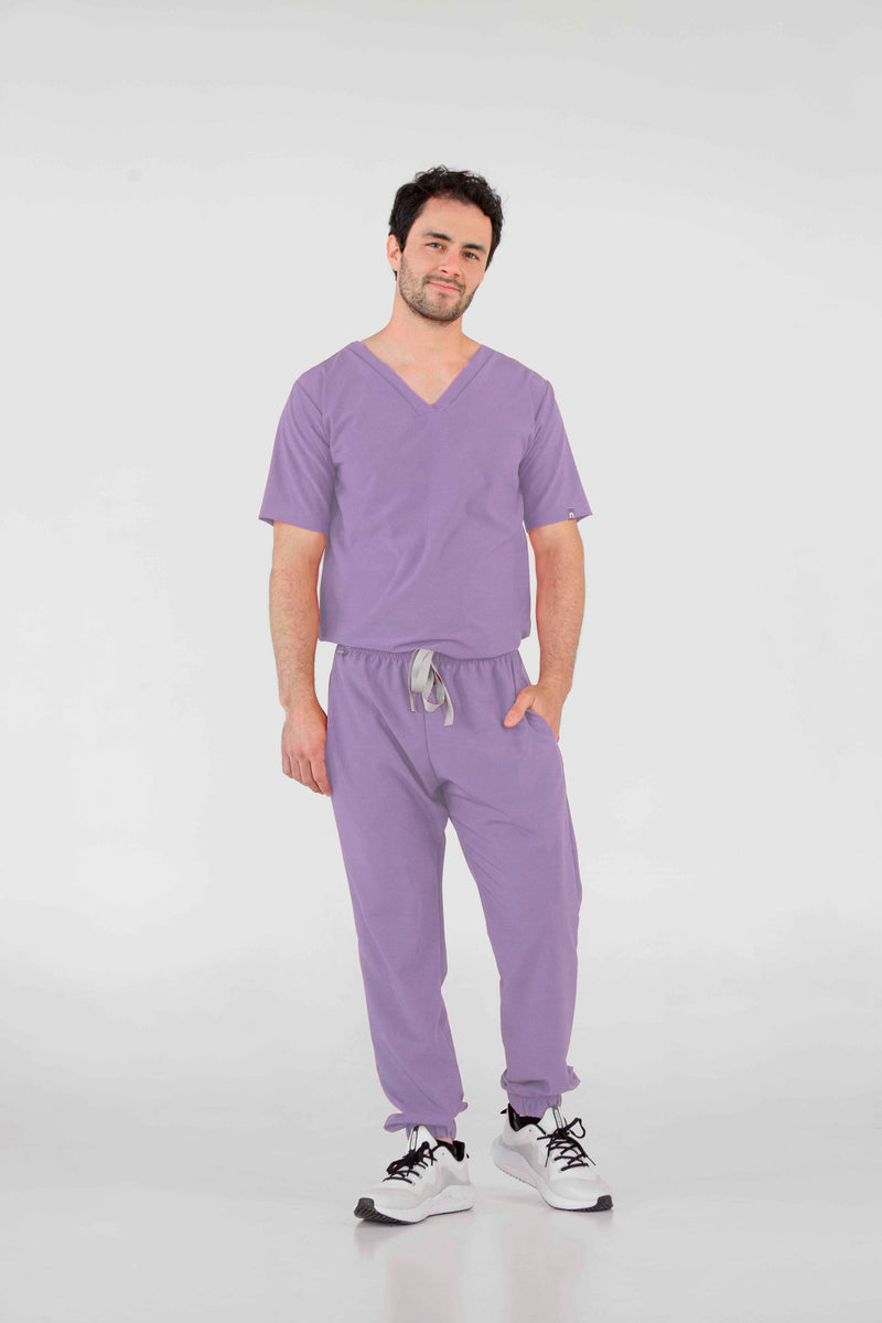 Lilac Oporto Antifluid Uniforme Quirúrgico