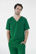 Green Oporto Antifluid Uniforme Quirúrgico