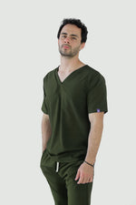 Olive Oporto Antifluid Uniforme Quirúrgico