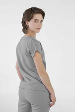 Gray Praga Antifluid Uniforme Quirúrgico