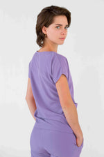 Lilac Praga Antifluid Uniforme Quirúrgico