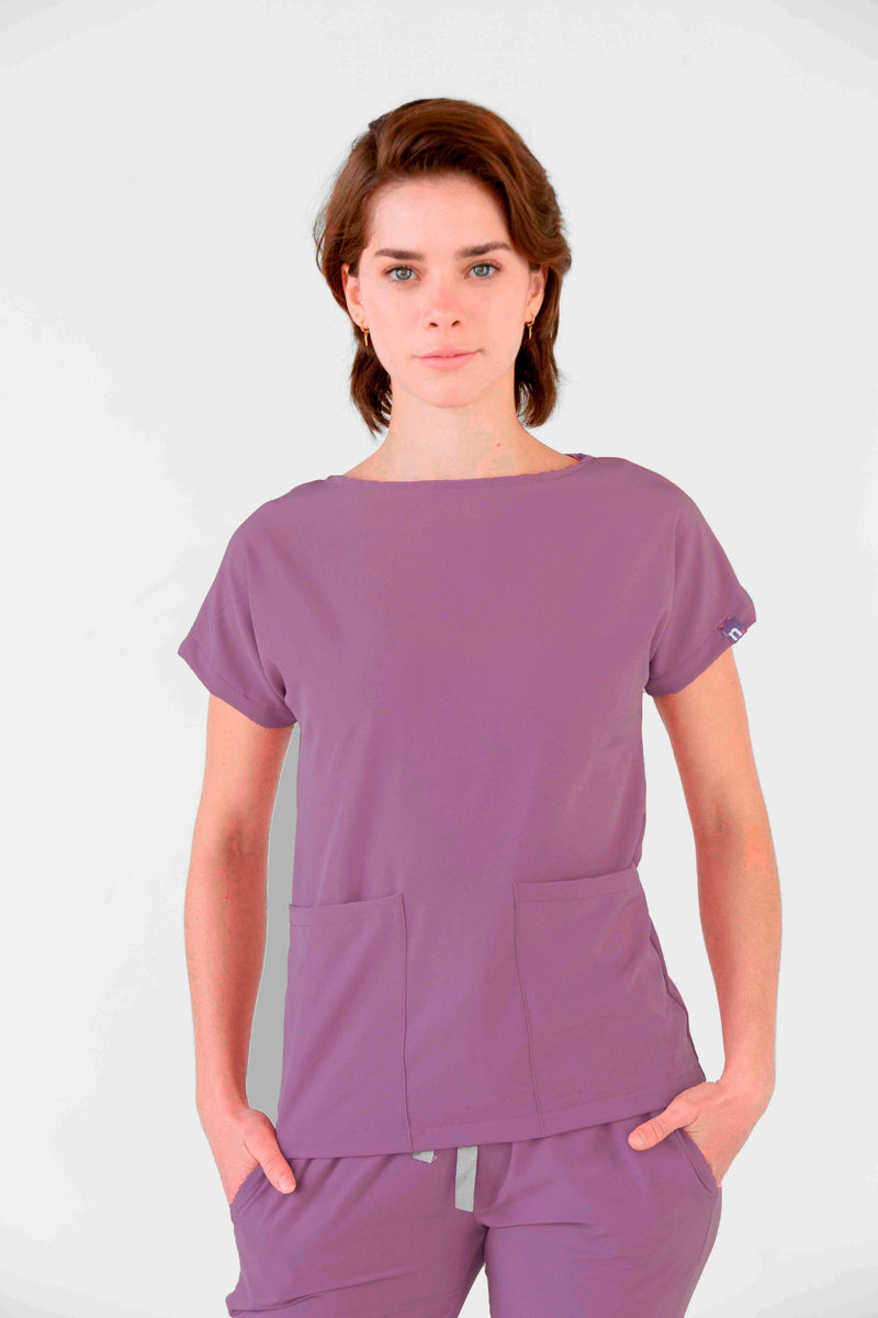 Violet Praga Uniforme Quirúrgico