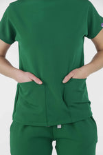 Green Praga Antifluid Uniforme Quirúrgico