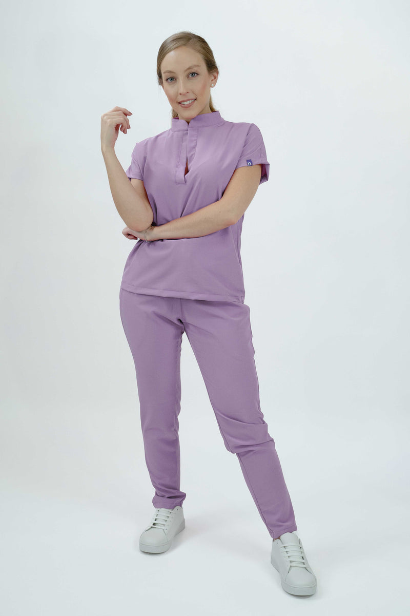 Lilac Toledo Antifluid Uniforme Quirúrgico