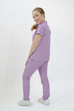 Lilac Toledo Antifluid Uniforme Quirúrgico